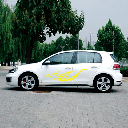 D-905 Animal Pattern Car Modified Decorative Sticker(Yellow) - Decorative Sticker by buy2fix | Online Shopping UK | buy2fix