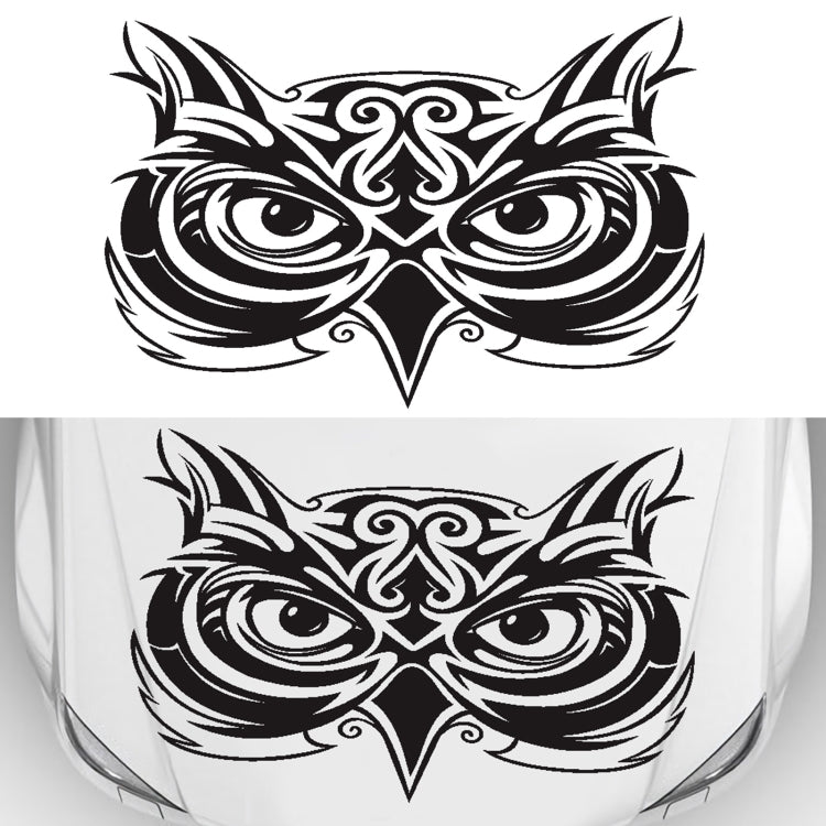 D-921 Eagle Totem Pattern Car Modified Decorative Sticker(Black) - Decorative Sticker by buy2fix | Online Shopping UK | buy2fix