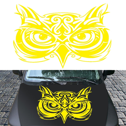 D-921 Eagle Totem Pattern Car Modified Decorative Sticker(Yellow) - Decorative Sticker by buy2fix | Online Shopping UK | buy2fix