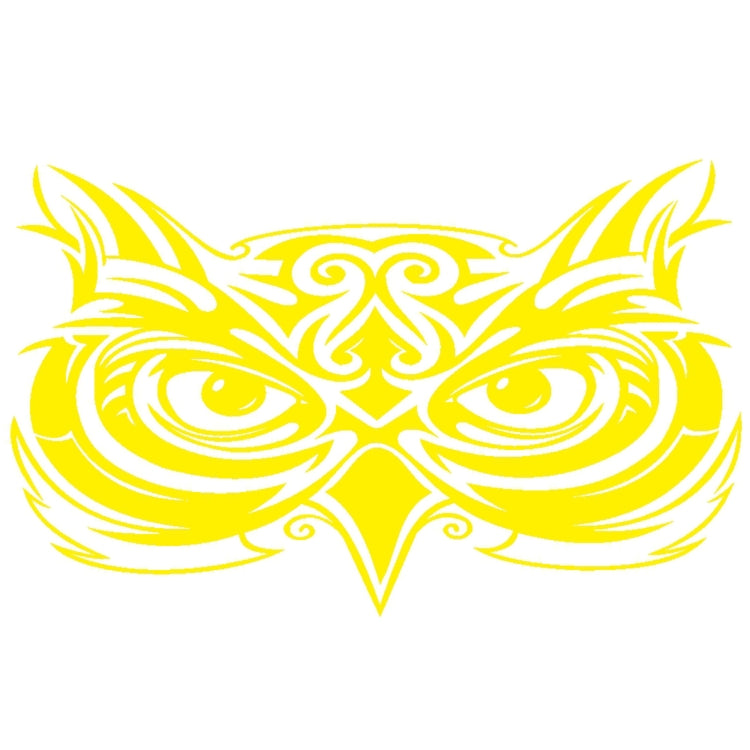 D-921 Eagle Totem Pattern Car Modified Decorative Sticker(Yellow) - Decorative Sticker by buy2fix | Online Shopping UK | buy2fix