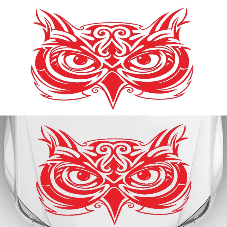 D-921 Eagle Totem Pattern Car Modified Decorative Sticker(Red) - Decorative Sticker by buy2fix | Online Shopping UK | buy2fix