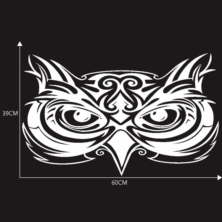 D-921 Eagle Totem Pattern Car Modified Decorative Sticker(White) - Decorative Sticker by buy2fix | Online Shopping UK | buy2fix