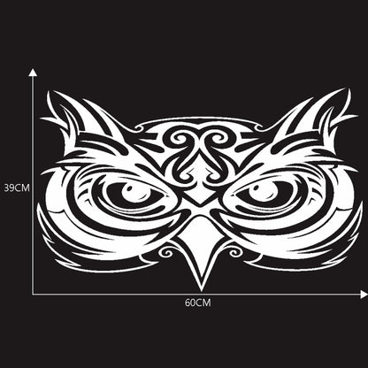 D-921 Eagle Totem Pattern Car Modified Decorative Sticker(White) - Decorative Sticker by buy2fix | Online Shopping UK | buy2fix