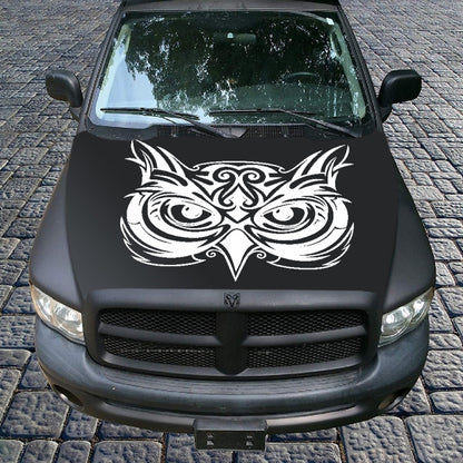 D-921 Eagle Totem Pattern Car Modified Decorative Sticker(White) - Decorative Sticker by buy2fix | Online Shopping UK | buy2fix