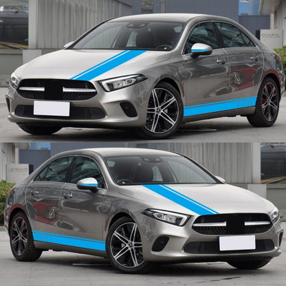 D-930 Lines Pattern Car Modified Decorative Sticker(Blue) - Decorative Sticker by buy2fix | Online Shopping UK | buy2fix