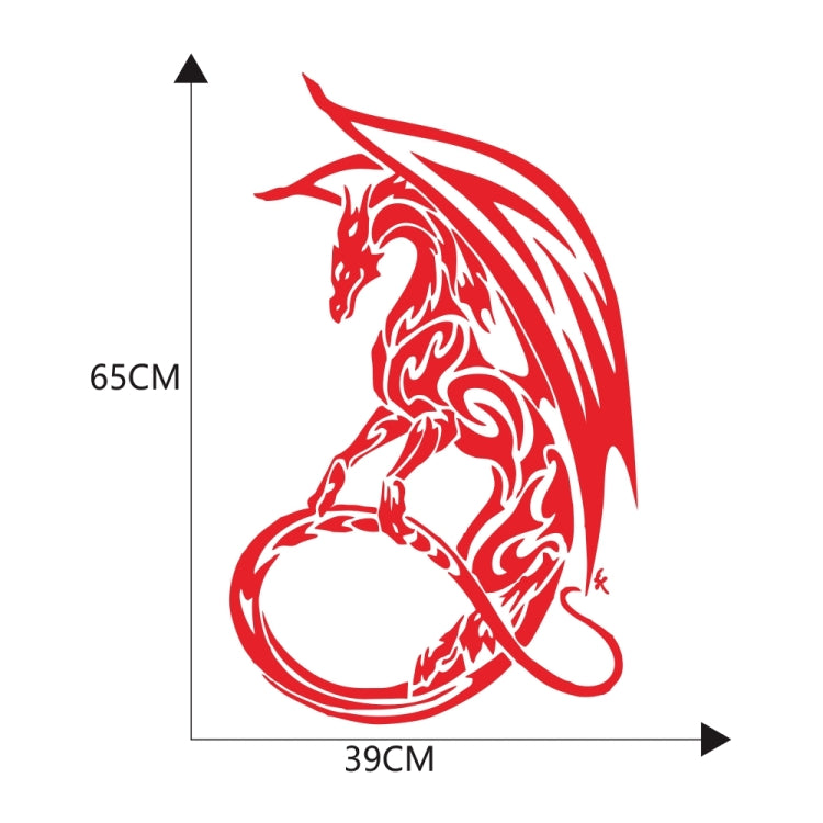 D-931 Pterosaur Pattern Car Modified Decorative Sticker(Red) - Decorative Sticker by buy2fix | Online Shopping UK | buy2fix