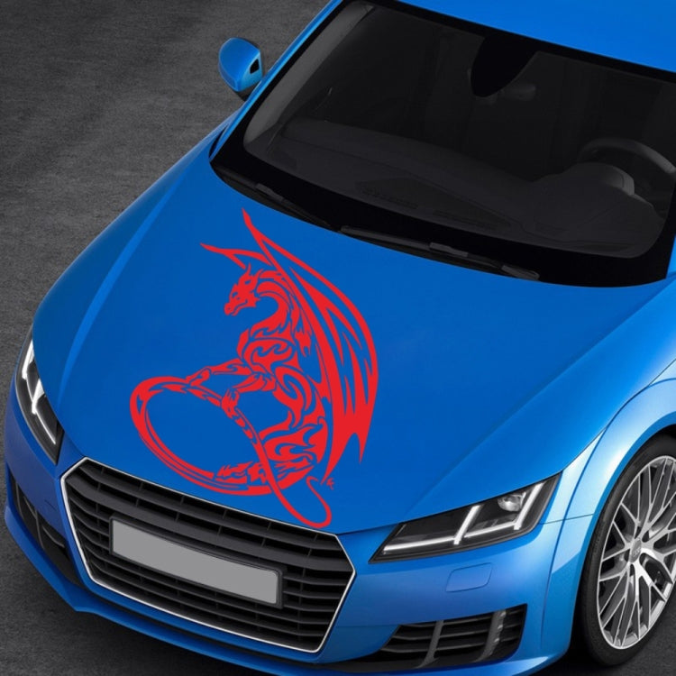 D-931 Pterosaur Pattern Car Modified Decorative Sticker(Red) - Decorative Sticker by buy2fix | Online Shopping UK | buy2fix