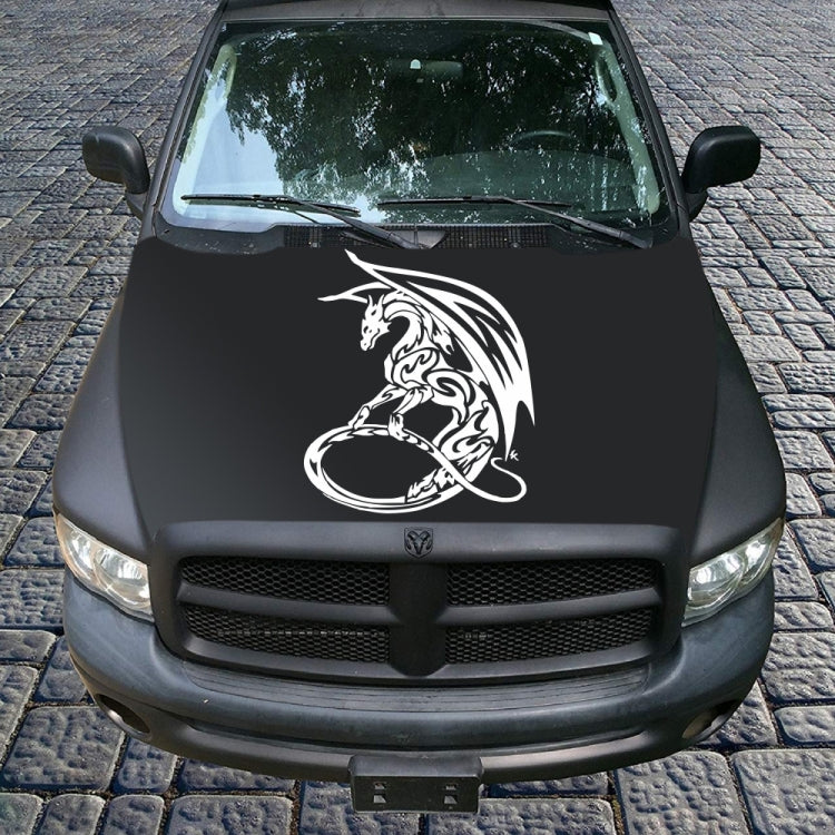 D-931 Pterosaur Pattern Car Modified Decorative Sticker(White) - Decorative Sticker by buy2fix | Online Shopping UK | buy2fix