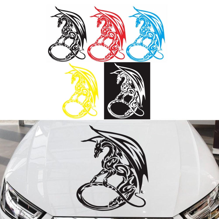D-931 Pterosaur Pattern Car Modified Decorative Sticker(Black) - Decorative Sticker by buy2fix | Online Shopping UK | buy2fix