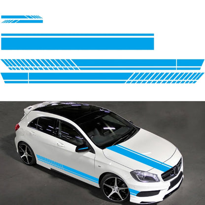 D-936 Stripe Pattern Car Modified Decorative Sticker(Blue) - Decorative Sticker by buy2fix | Online Shopping UK | buy2fix