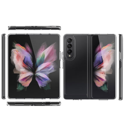 For Samsung Galaxy Z Fold4 Scratchproof TPU + PC Protective Case(Transparent) - Galaxy Z Fold4 5G Cases by buy2fix | Online Shopping UK | buy2fix