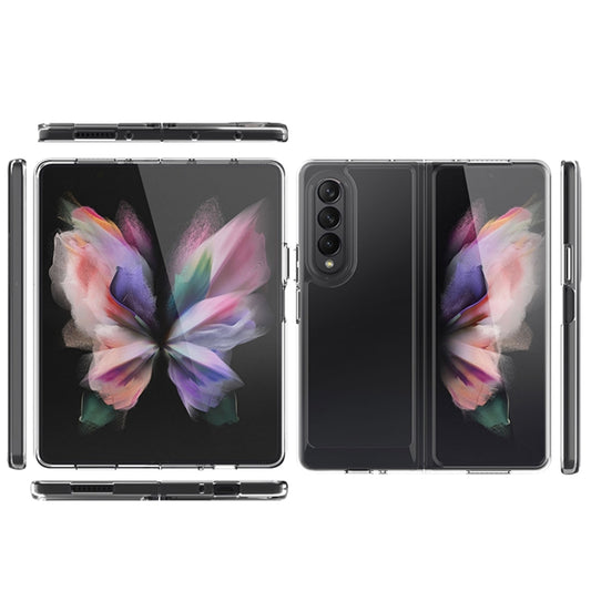 For Samsung Galaxy Z Fold4 Scratchproof TPU + PC Protective Case(Transparent) - Galaxy Z Fold4 5G Cases by buy2fix | Online Shopping UK | buy2fix