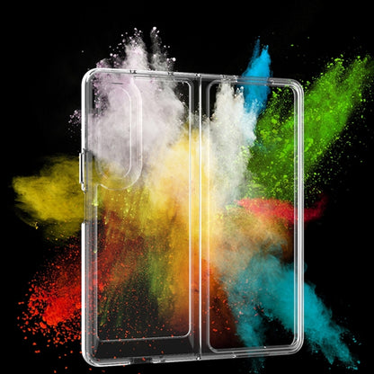 For Samsung Galaxy Z Fold4 Scratchproof TPU + PC Protective Case(Transparent) - Galaxy Z Fold4 5G Cases by buy2fix | Online Shopping UK | buy2fix