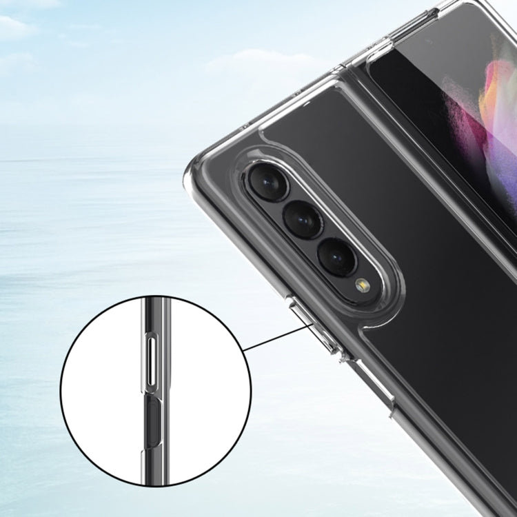 For Samsung Galaxy Z Fold4 Scratchproof TPU + PC Protective Case(Transparent) - Galaxy Z Fold4 5G Cases by buy2fix | Online Shopping UK | buy2fix
