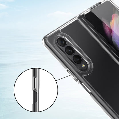 For Samsung Galaxy Z Fold4 Scratchproof TPU + PC Protective Case(Transparent) - Galaxy Z Fold4 5G Cases by buy2fix | Online Shopping UK | buy2fix