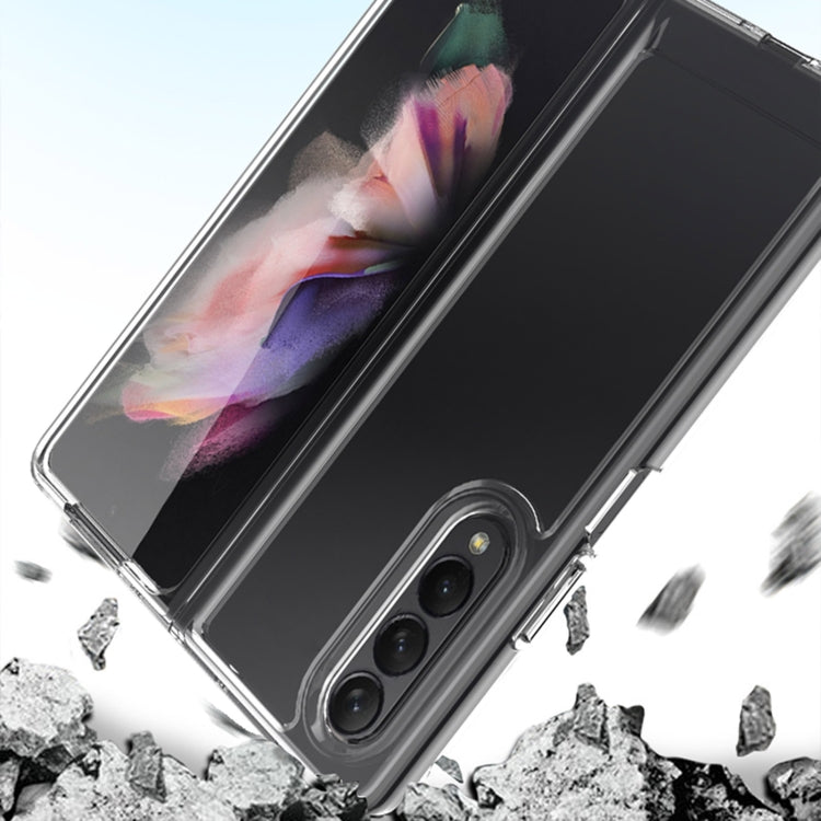 For Samsung Galaxy Z Fold4 Scratchproof TPU + PC Protective Case(Transparent) - Galaxy Z Fold4 5G Cases by buy2fix | Online Shopping UK | buy2fix