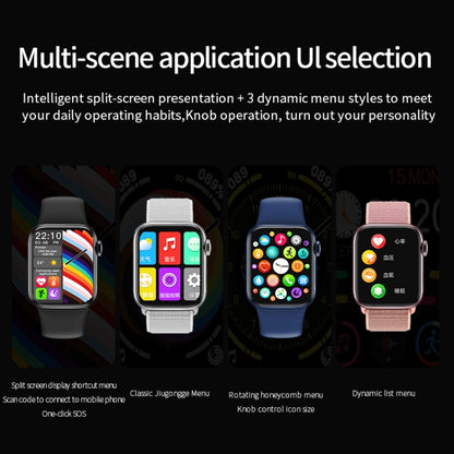 HW18 1.6 inch TFT Screen Smart Watch, Support Bluetooth Call / 3D Dynamic UI Interaction(Pink) by buy2fix