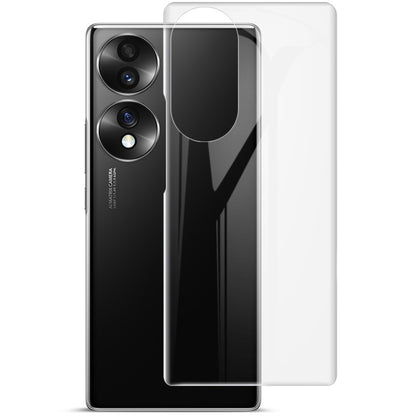 For Honor 70 5G 2 PCS IMAK 0.15mm Curved Full Screen Protector Hydrogel Film Back Protector - Honor Tempered Glass by imak | Online Shopping UK | buy2fix