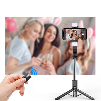 L13D Bluetooth Remote Control Detachable Fill Light Tripod Selfie Stick Phone Holder - Selfie Light by buy2fix | Online Shopping UK | buy2fix