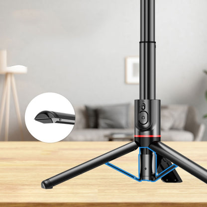 L13D Bluetooth Remote Control Detachable Fill Light Tripod Selfie Stick Phone Holder - Selfie Light by buy2fix | Online Shopping UK | buy2fix