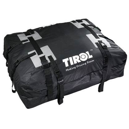 TIROL T24528 15 Cubic Foot Car Universal Rainproof Roof Luggage Outdoor Camper Roof Bag - Roof Racks by buy2fix | Online Shopping UK | buy2fix
