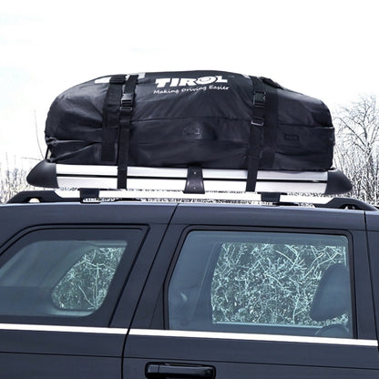 TIROL T24528 15 Cubic Foot Car Universal Rainproof Roof Luggage Outdoor Camper Roof Bag - Roof Racks by buy2fix | Online Shopping UK | buy2fix