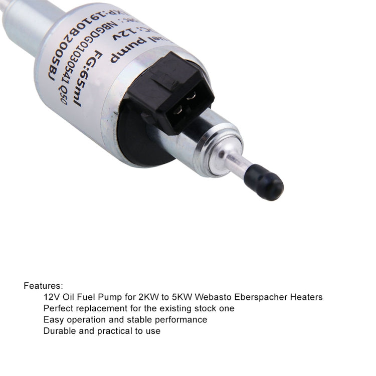 FP062 12V Car Air Diesel Parking Oil Fuel Pump - Engine Fittings by buy2fix | Online Shopping UK | buy2fix