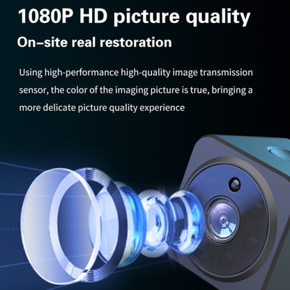 AS02 Home Security Infrared Night Vision Wireless Voice Intercom Small Camera - Mini Camera by buy2fix | Online Shopping UK | buy2fix