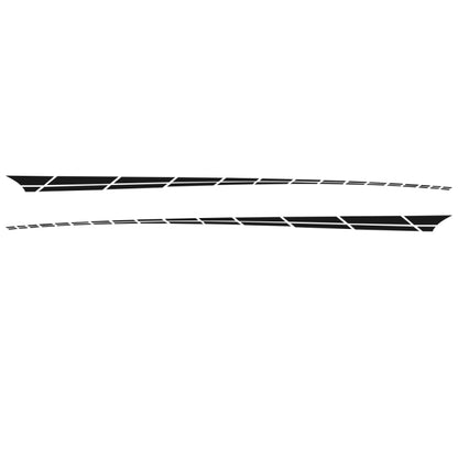 2 PCS/Set D-961 Checkered Flag Pattern Car Modified Decorative Sticker(Black) - Decorative Sticker by buy2fix | Online Shopping UK | buy2fix