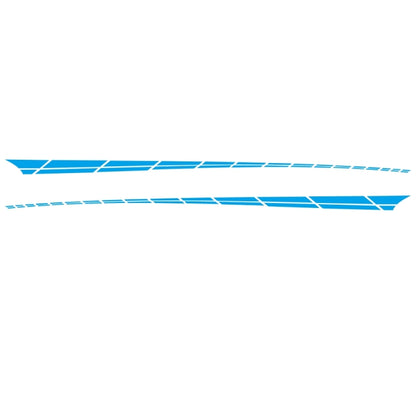 2 PCS/Set D-961 Checkered Flag Pattern Car Modified Decorative Sticker(Blue) - Decorative Sticker by buy2fix | Online Shopping UK | buy2fix