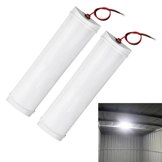 2 PCS ZS-3330 Truck LED Inside Reading Light Car Cabin Light Bar, Voltage:DC12V(White Light) - Instrument Lights by buy2fix | Online Shopping UK | buy2fix