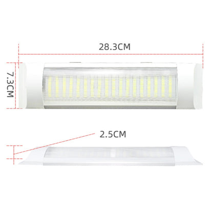 2 PCS ZS-3331 12-80V High Bright 84LEDs RV Dome Light Cabin Light Bar - Dome Lights by buy2fix | Online Shopping UK | buy2fix