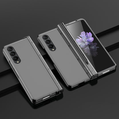 For Samsung Galaxy Z Fold4 5G Integrated Shockproof Phone Case(Transparent) - Galaxy Z Fold4 5G Cases by buy2fix | Online Shopping UK | buy2fix