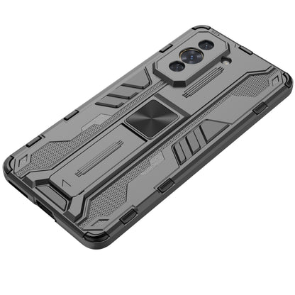 For Huawei Nova 10 Pro 4G Supersonic PC + TPU Shock-proof Protective Phone Case with Holder(Green) - Huawei Cases by buy2fix | Online Shopping UK | buy2fix