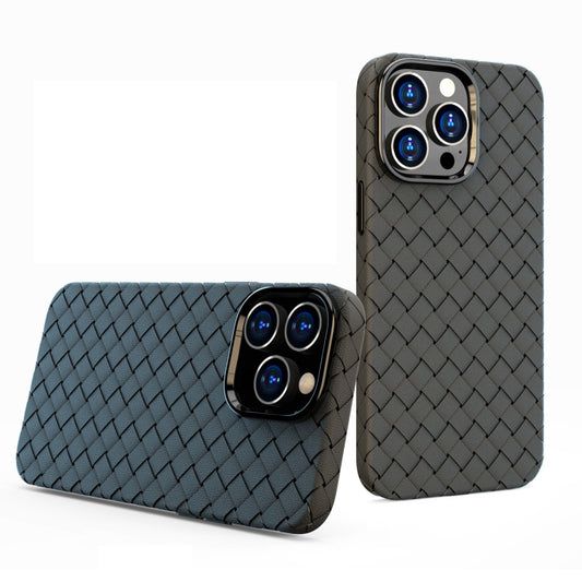 For iPhone 14 Pro BV Woven All-inclusive Phone Case(Black) - iPhone 14 Pro Cases by buy2fix | Online Shopping UK | buy2fix
