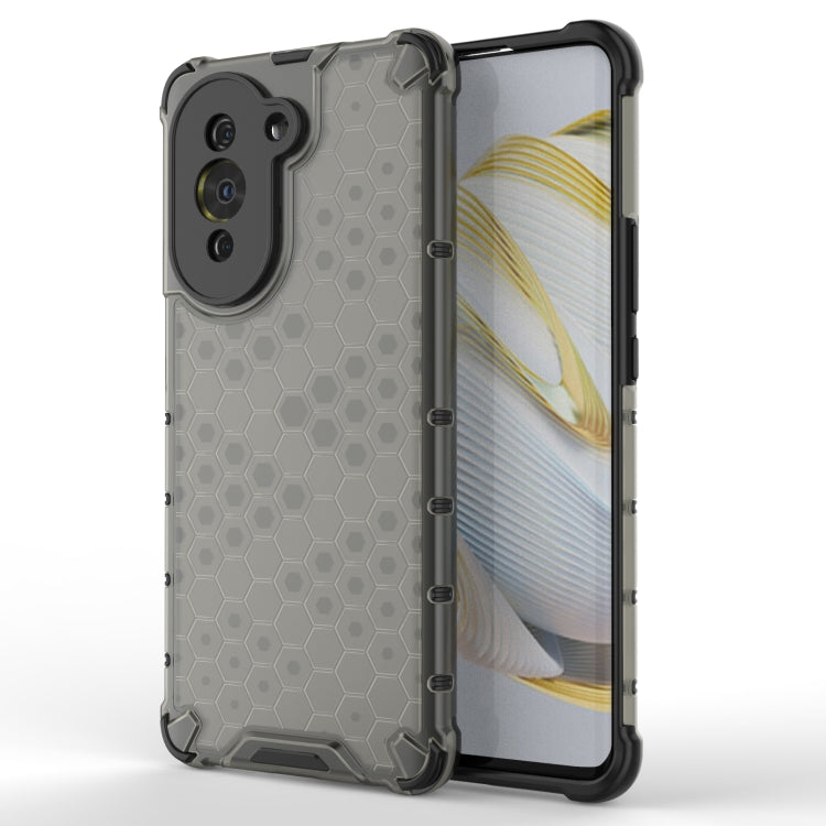 For Huawei nova 10 Pro 4G Shockproof Honeycomb PC + TPU Phone Case(Grey) - Huawei Cases by buy2fix | Online Shopping UK | buy2fix