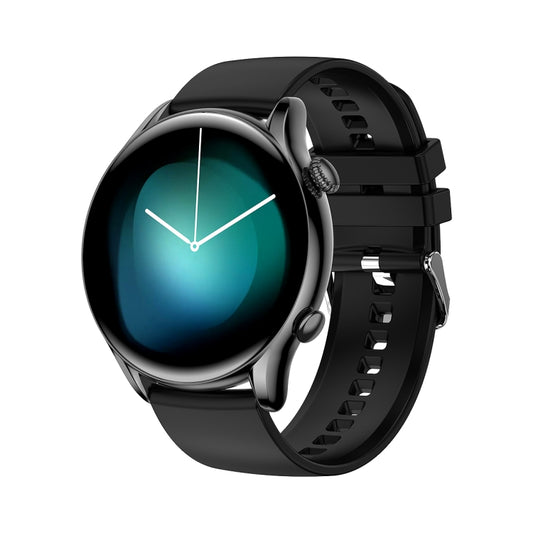 X5 1.32 Inch Round Screen Silicone Strap Smart Health Watch Supports Body Temperature Monitoring, ECG Monitoring, Blood Pressure(Black) by buy2fix