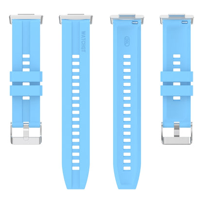 For Huawei Watch Fit 2 Tire Tread Watch Band(Sky Blue) by buy2fix