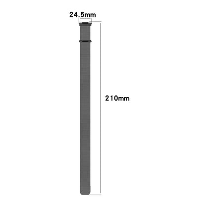 For Huawei Watch Fit 2 Milan Magnetic Stainless Steel Watch Band(Silver) by buy2fix