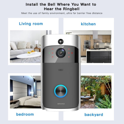 M3 720P Smart WIFI Ultra Low Power Video Visual Doorbell With Ding Dong Version(UK Plug) - Video DoorBell by buy2fix | Online Shopping UK | buy2fix