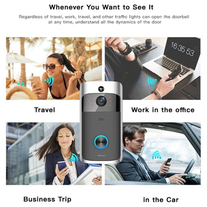 M3 720P Smart WIFI Ultra Low Power Video Visual Doorbell With Ding Dong Version(AU Plug) - Video DoorBell by buy2fix | Online Shopping UK | buy2fix