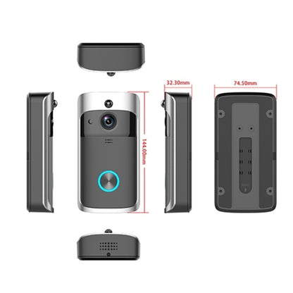 M3 720P Smart WIFI Ultra Low Power Video Visual Doorbell With Ding Dong Version(AU Plug) - Video DoorBell by buy2fix | Online Shopping UK | buy2fix