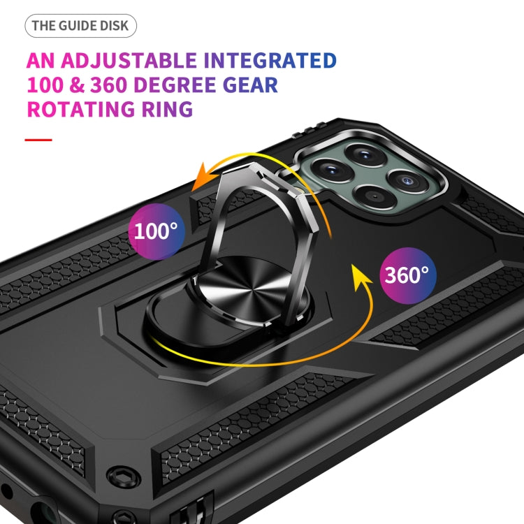 For Samsung Galaxy M33 5G Shockproof TPU + PC Phone Case(Black) - Galaxy Phone Cases by buy2fix | Online Shopping UK | buy2fix