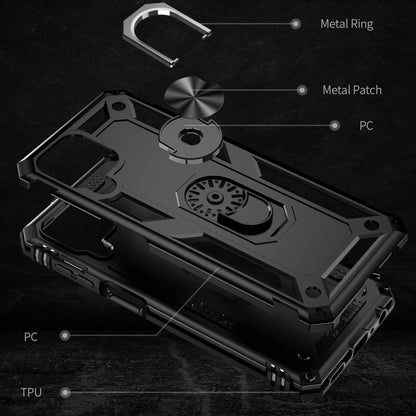 For Samsung Galaxy M33 5G Shockproof TPU + PC Phone Case(Black) - Galaxy Phone Cases by buy2fix | Online Shopping UK | buy2fix