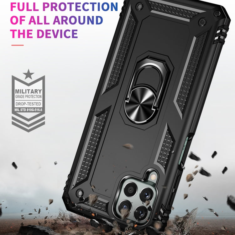 For Samsung Galaxy M33 5G Shockproof TPU + PC Phone Case(Black) - Galaxy Phone Cases by buy2fix | Online Shopping UK | buy2fix