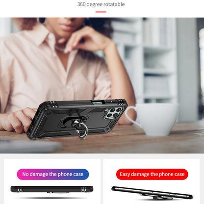 For Samsung Galaxy M33 5G Shockproof TPU + PC Phone Case(Black) - Galaxy Phone Cases by buy2fix | Online Shopping UK | buy2fix