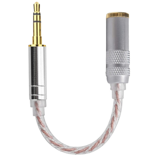 Câble audio inter-conversion équilibré ZS0156 (3,5 stéréo mâle vers 4,4 balance femelle)
