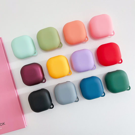 For Samsung Galaxy Buds Live Earphone PC Solid Color Frosted Protective Case(Matcha Green) - Samsung Earphone Case by buy2fix | Online Shopping UK | buy2fix
