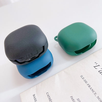 For Samsung Galaxy Buds Live Earphone PC Solid Color Frosted Protective Case(Black) - Samsung Earphone Case by buy2fix | Online Shopping UK | buy2fix