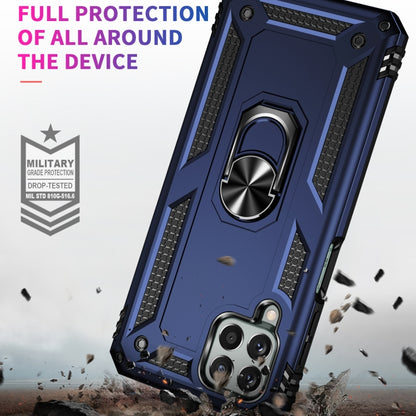 For Samsung Galaxy M33 5G Global Shockproof TPU + PC Phone Case(Blue) by buy2fix